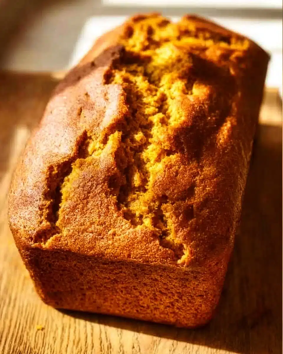 Vanilla Pudding Pumpkin Bread 1 Delicious vanilla pudding pumpkin bread ready to be served