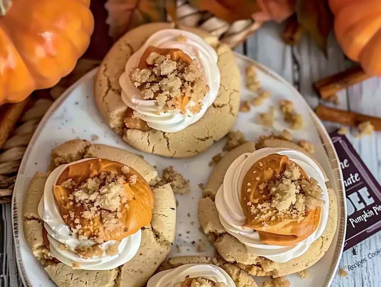 The Ultimate Crumbl Pumpkin Pie Cookies Recipe 1 Delicious pumpkin pie cookies from the ultimate Crumbl recipe