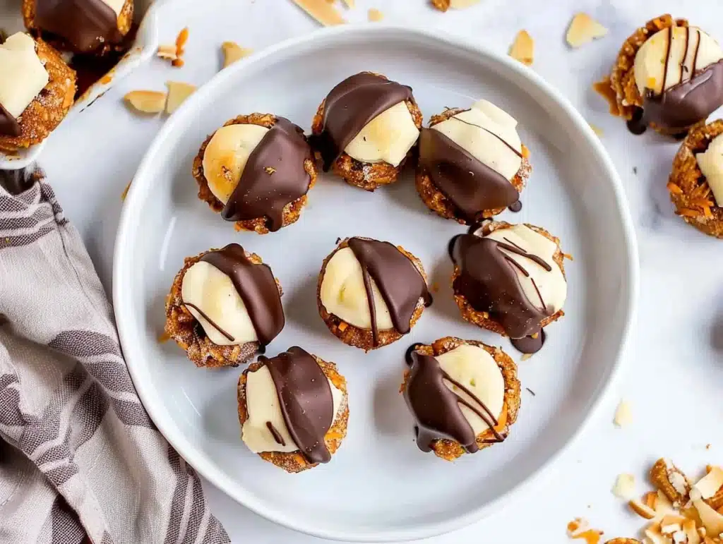 Healthy Carrot Cake Energy Bites packed with flavor and nutrition