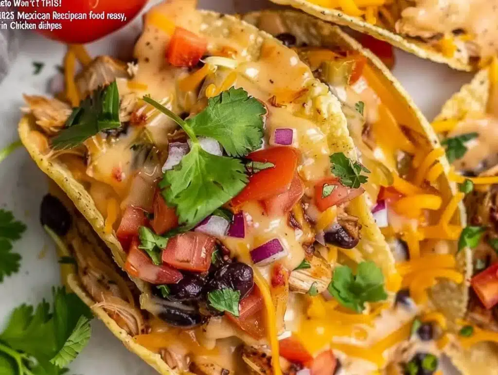 Delicious keto recipes featuring easy Mexican food and chicken dishes for 2025.