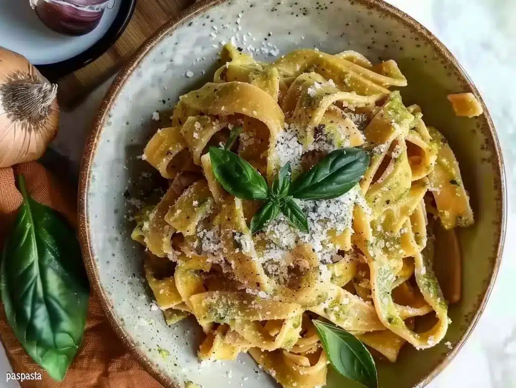 Delicious pasta dishes ready to be served