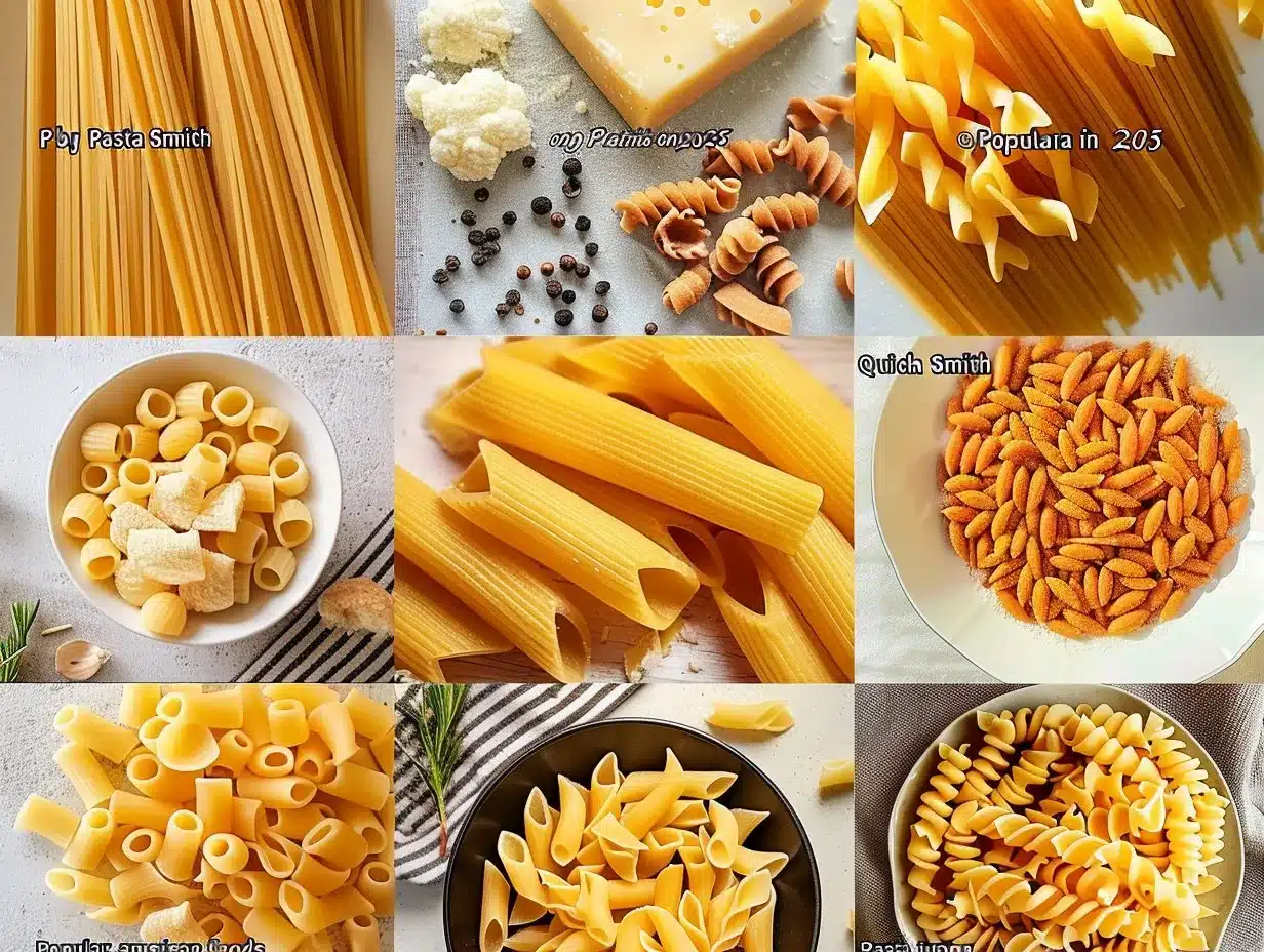 Delicious pasta dishes and quick recipes for snacks and meals